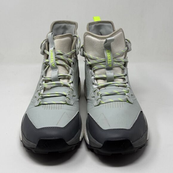 Adidas Terrex Free Hiker 2.0 Mid Sneakers Boots Mens 14 Gray Blue Leather Shoes main image 14